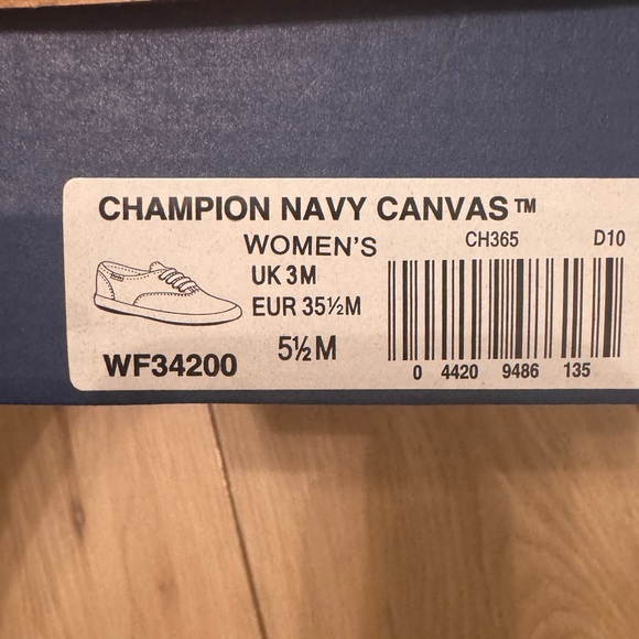 Keds Navy Canvas Sneakers - Picture 5 of 5